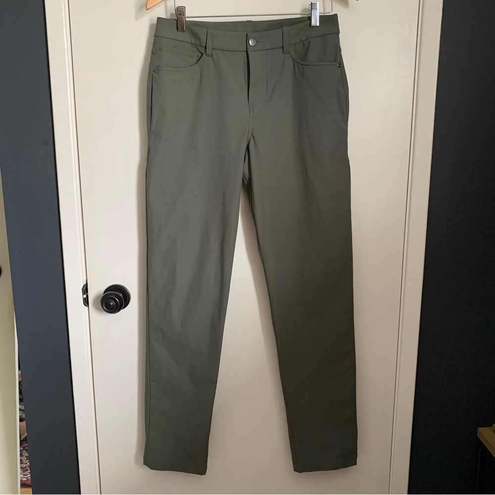Lululemon ABC Pants 29 Olive Green Straight-Leg Pants Men’s